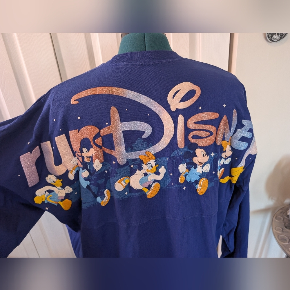 Run Disney Marathon Weekend Spirit Jersey Blue